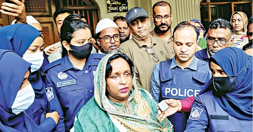 কারাগারে আইভী, নতুন হত্যা মামলায় ‘শোন অ্যারেস্ট’ দেখানো হলো