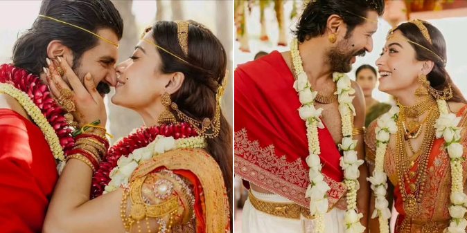 রাশমিকা মান্দানা ও বিজয় দেবেরাকোন্ডার রূপকথার মতো বিয়ে উদয়পুরে