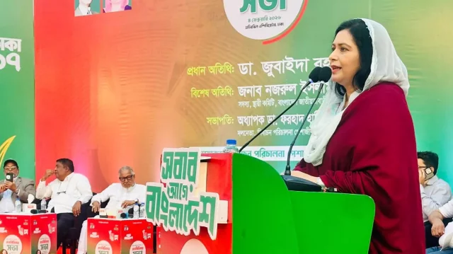 খালেদা জিয়া সাহসের প্রতীক, নারী দিবসে জোবায়দা রহমানের শ্রদ্ধা