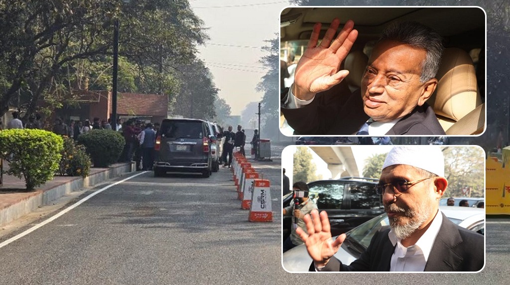 ত্রয়োদশ সংসদের প্রথম দিন, একে একে সংসদে প্রবেশ করছেন এমপিরা