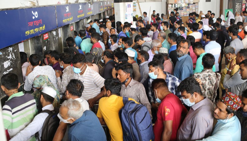 ঘরমুখো যাত্রীদের জন্য সুখবর, ১৪ মার্চের ট্রেন টিকিট বিক্রি চলছে