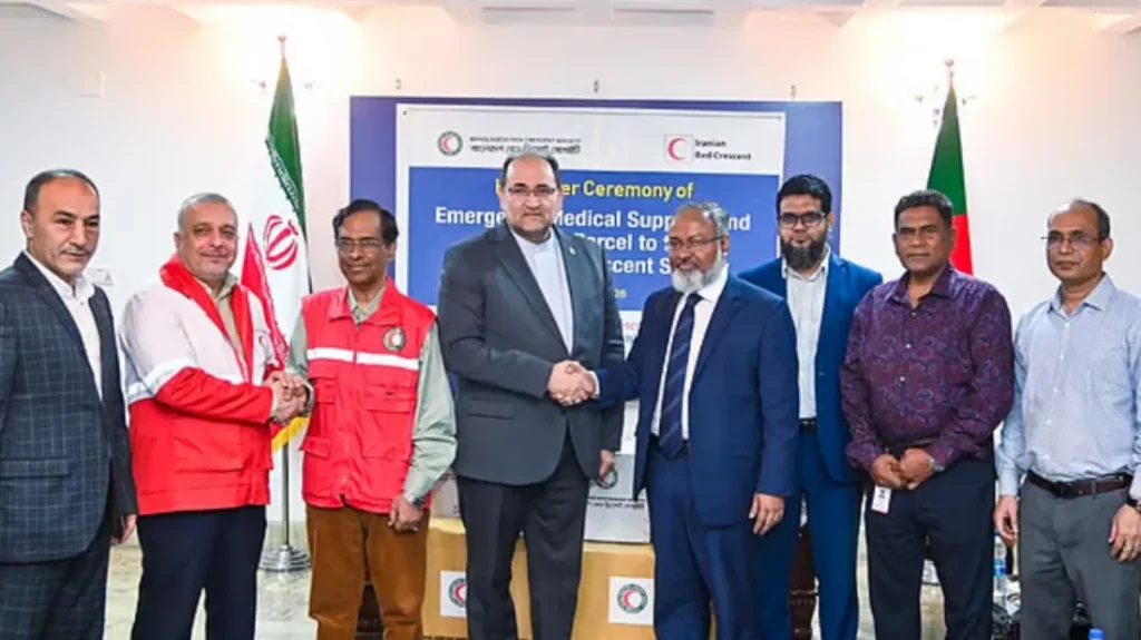 যুদ্ধবিধ্বস্ত ইরানে বাংলাদেশের সহায়তা, ঢাকা থেকে পাঠানো হচ্ছে ওষুধ