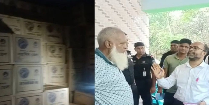 অবৈধ মজুতে ধরা, ৩৭ হাজার লিটার তেল উদ্ধার