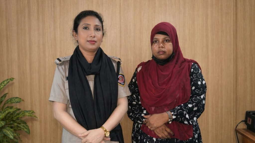 নান্দাইলে ৪ হাজার ইয়াবাসহ নারী আটক