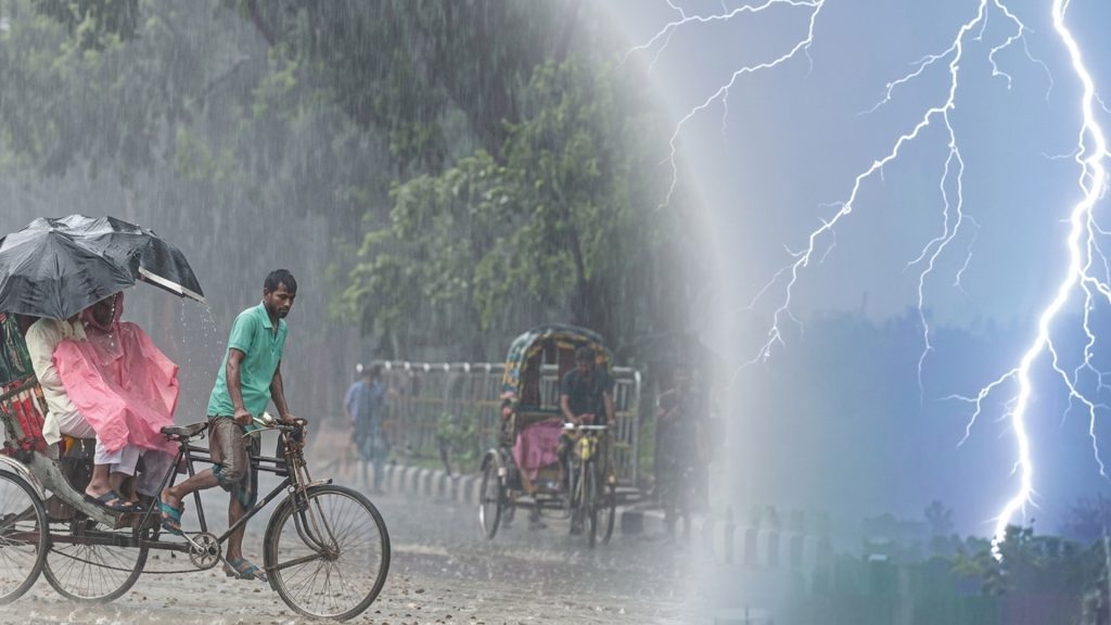 ঢাকার আবহাওয়া: মেঘলা আকাশ বৃষ্টির সম্ভাবনা