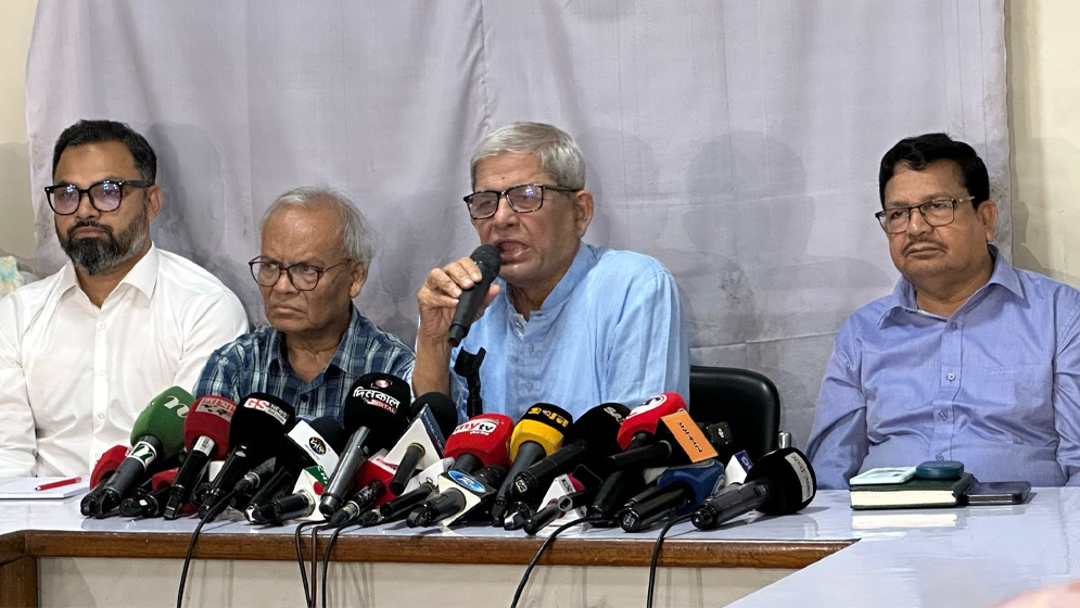জামায়াতকে রাজনৈতিকভাবে মোকাবিলার আহ্বান জানালেন মির্জা ফখরুল