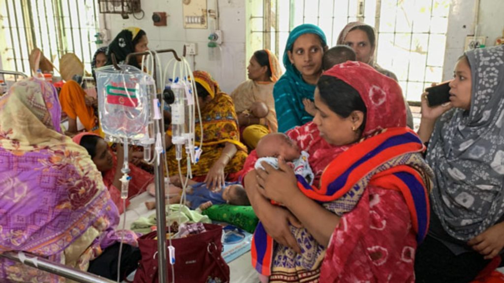 রাজশাহী মেডিকেলে হামে ২৪ ঘণ্টায় ৪ শিশুর মৃত্যু মোট ৫০