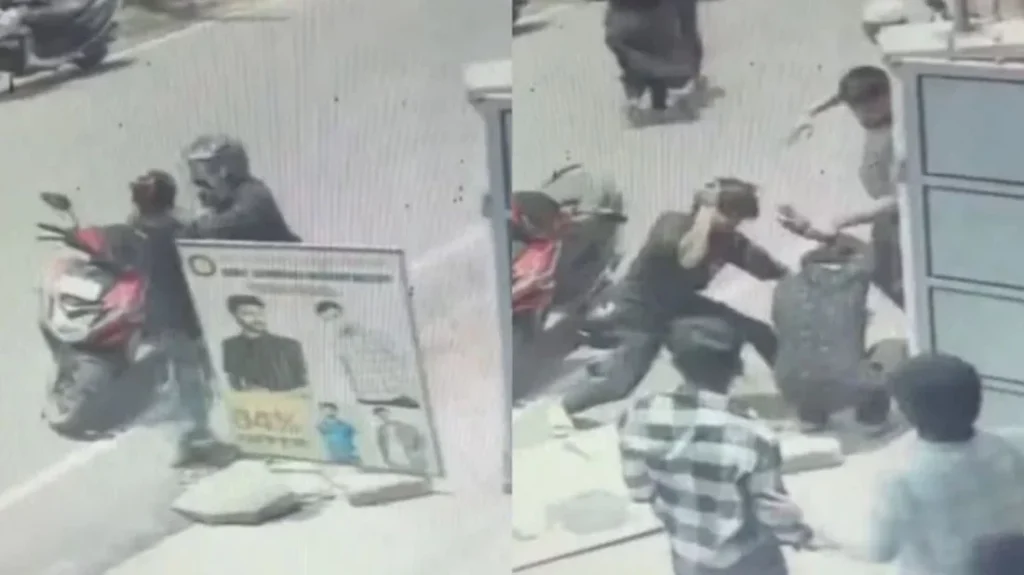 প্রকাশ্যে স্ত্রীর গলা কাটতে গিয়ে গণধোলাই খেলো স্বামী