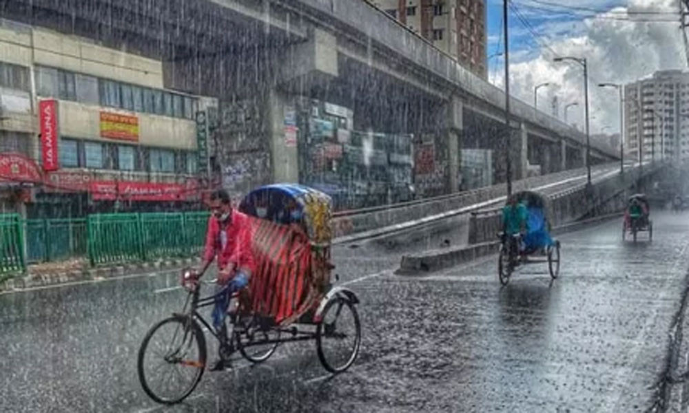 ঢাকায় আজ বজ্রবৃষ্টির সম্ভাবনা, সতর্ক আবহাওয়া
