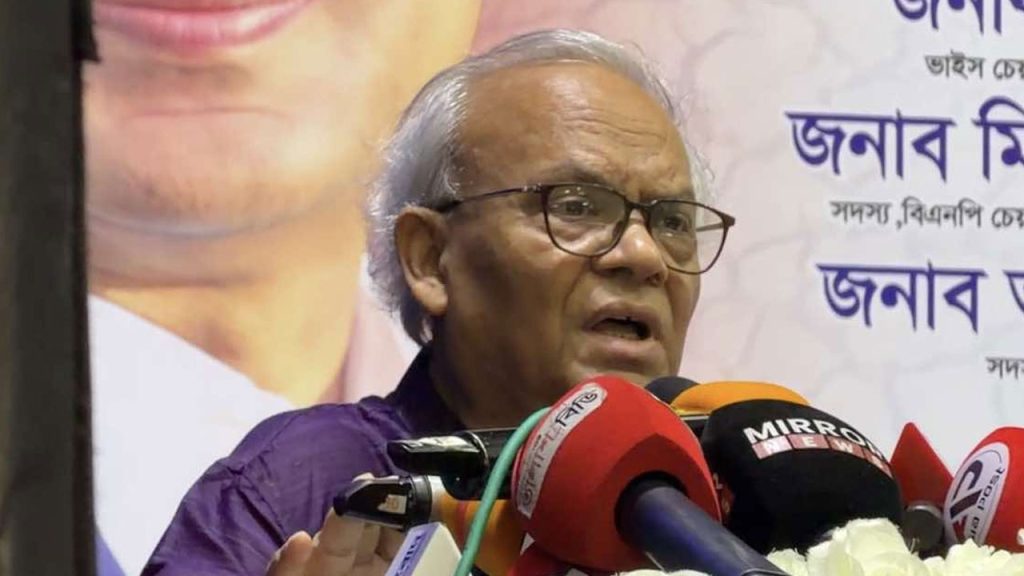ফারাক্কা নিয়ে ভারতেও অসন্তোষ আছে: রুহুল কবির রিজভী