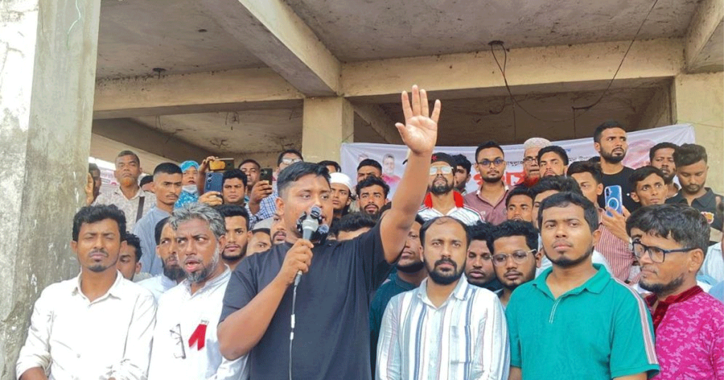 ঘুস-তদবিরের বাংলাদেশ নয়, মেধার রাষ্ট্র গড়তে চাই: হাসনাত