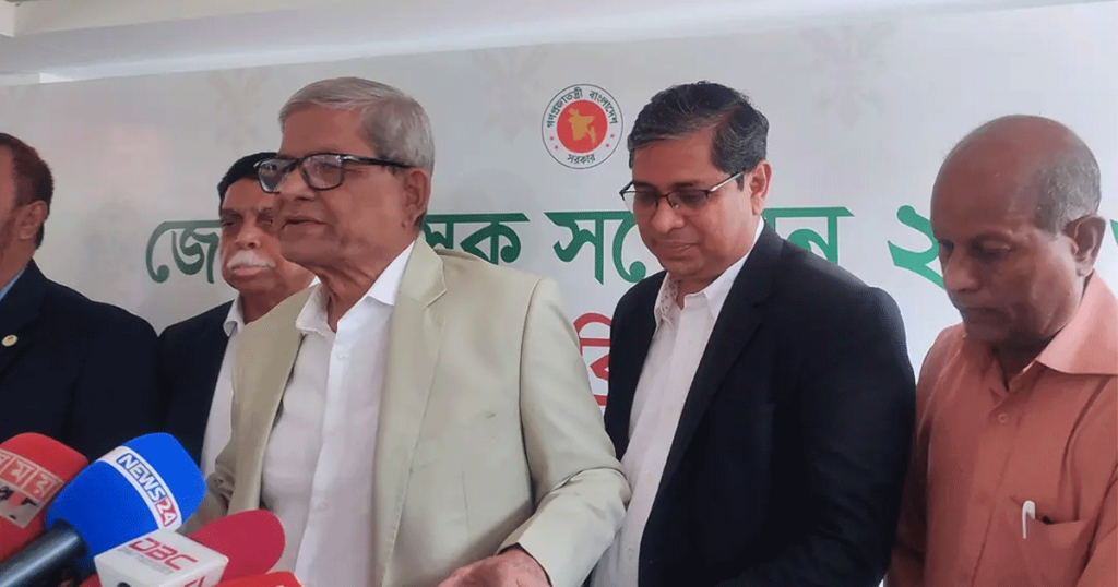 এক বছরের মধ্যেই স্থানীয় সরকার নির্বাচন, জানালেন মির্জা ফখরুল