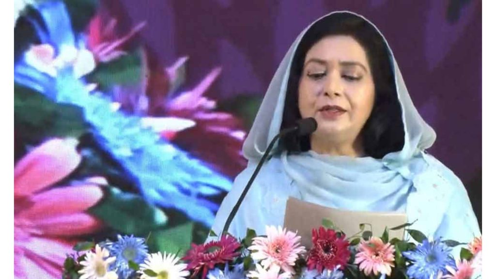 মেয়েদের ভবিষ্যৎ গঠনে রাষ্ট্র সহায়ক হবে জুবাইদা রহমান
