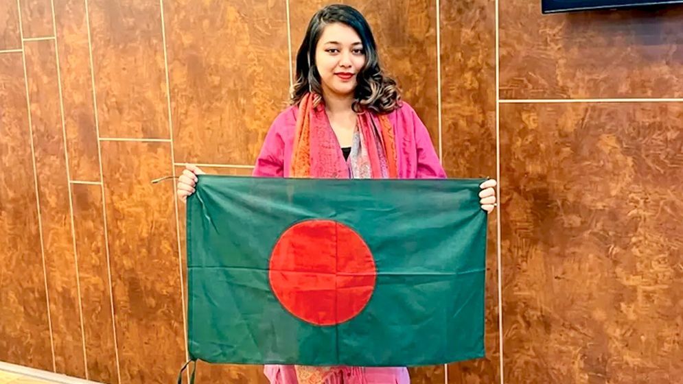 ফিফা বিশ্বকাপে বাংলাদেশের মুখ ফারজিন গনি