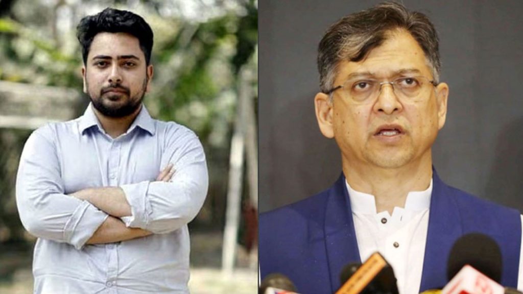 সীমান্ত হত্যা ইস্যুতে স্বরাষ্ট্রমন্ত্রীর বক্তব্য প্রত্যাহার চাইলেন নাহিদ ইসলাম