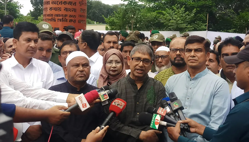 জুলাই সনদ বাস্তবায়নে কাজ করবে সরকার: আহমেদ আযম খান